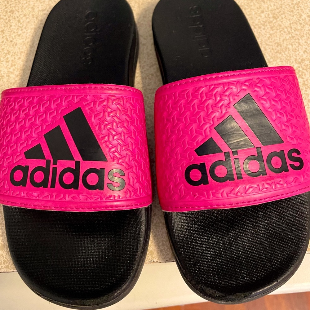 Girl adidas slides size 3
